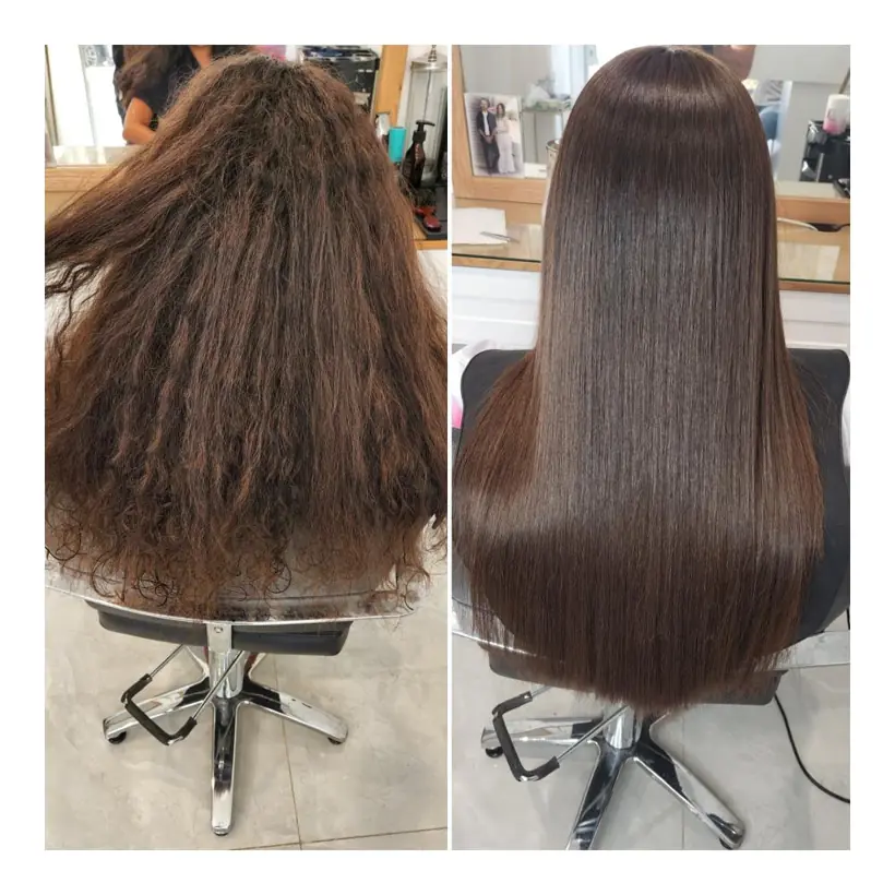 לפני ואחרי החלקה משקמת